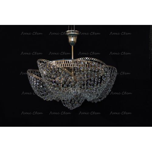 Люстра Космос 3 лампы с подвесом в Кирове Гусь Хрустальный