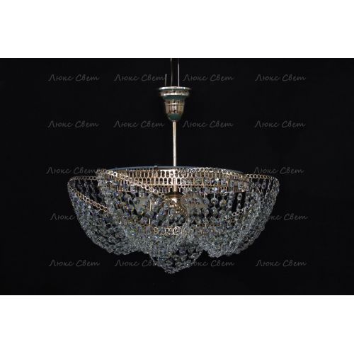 Люстра Космос 3 лампы с подвесом в Кирове Гусь Хрустальный