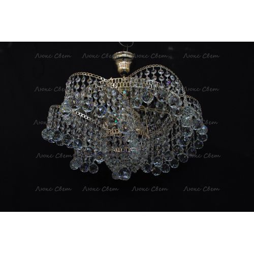 Люстра Космос 3 лампы с подвесом шар в Кирове Гусь Хрустальный