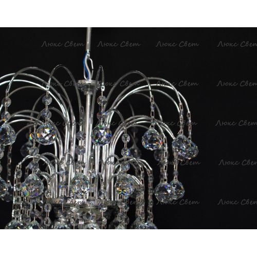 Люстра Каскад шар 30 мм в Кирове Гусь Хрустальный