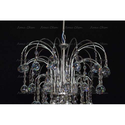 Люстра Каскад шар 30 мм в Кирове Гусь Хрустальный