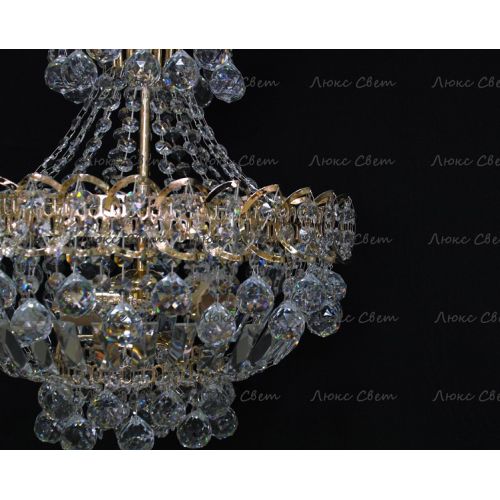 Люстра Катерина шар с подвесом в Кирове Гусь Хрустальный