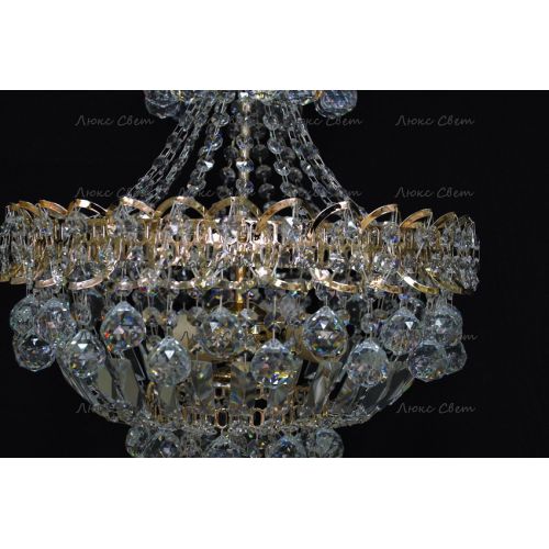Люстра Катерина шар с подвесом в Кирове Гусь Хрустальный