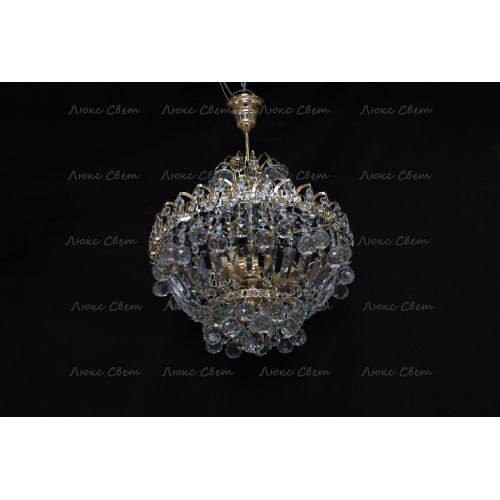 Люстра Катерина шар с подвесом в Кирове Гусь Хрустальный