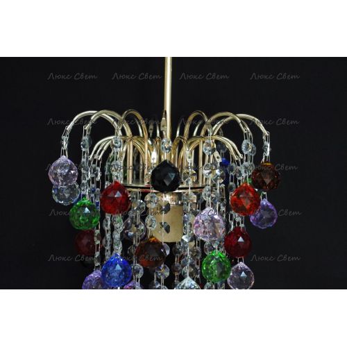 Люстра Зима - Шар Разноцветный в Кирове Гусь Хрустальный