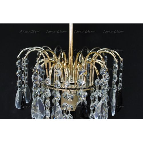 Люстра Зима журавлик черная в Кирове Гусь Хрустальный