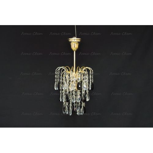 Люстра Зима журавлик черная в Кирове Гусь Хрустальный