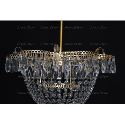 Люстра Ромашка Купол подвесная в Кирове Гусь Хрустальный