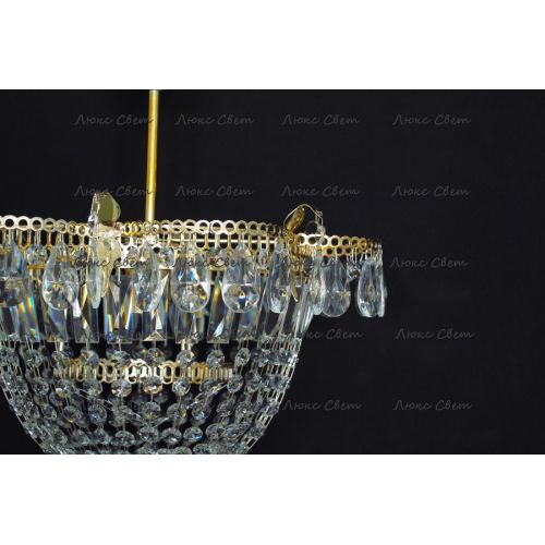 Люстра Ромашка Купол подвесная в Кирове Гусь Хрустальный