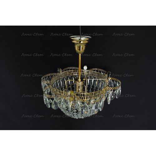 Люстра Ромашка Купол подвесная в Кирове Гусь Хрустальный