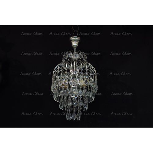 Люстра Хрустальные брызги с подвесом дубик в Кирове Гусь Хрустальный