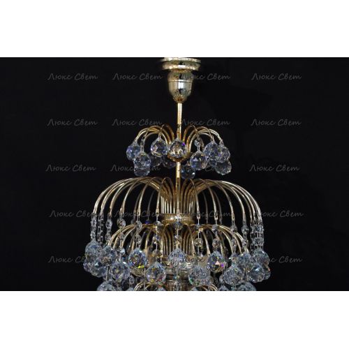 Люстра Хрустальные брызги с подвесом шар 30 мм в Кирове Гусь Хрустальный