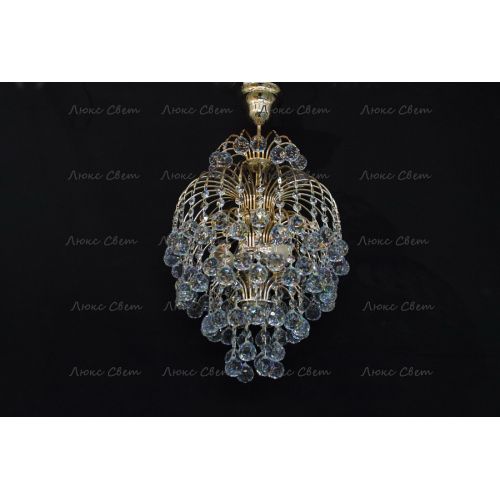 Люстра Хрустальные брызги с подвесом шар 30 мм в Кирове Гусь Хрустальный