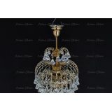 Люстра Хрустальные брызги с подвесом конус 40 мм в Кирове