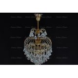 Люстра Хрустальные брызги с подвесом конус 40 мм в Кирове