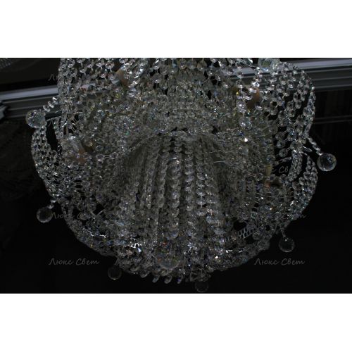 Люстра Ромашка Ольга шар 30 мм подвесная в Кирове Гусь Хрустальный