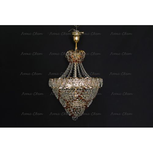 Люстра Натали Роза чайная в Кирове Гусь Хрустальный