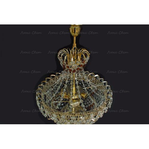 Люстра Натали Роза чайная в Кирове Гусь Хрустальный