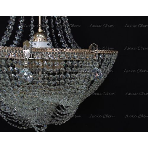 Люстра Ромашка Василиса № 1 с подвесом в Кирове Гусь Хрустальный