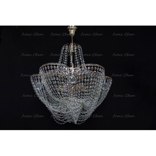 Люстра Ромашка Василиса № 1 с подвесом в Кирове Гусь Хрустальный
