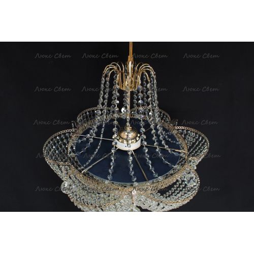 Люстра Ромашка Василиса № 1 с подвесом в Кирове Гусь Хрустальный