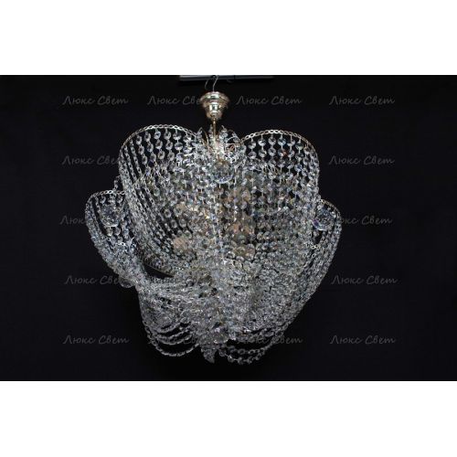 Люстра Ромашка Василиса № 1 с подвесом в Кирове Гусь Хрустальный