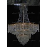 Люстра Лотос с подвесом диаметр 1000 мм высота1500 мм в Кирове