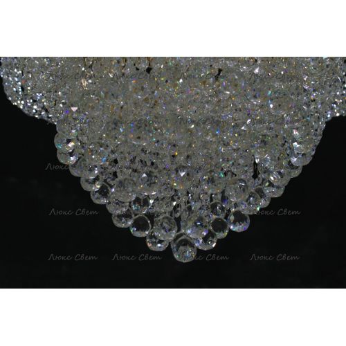 Люстра Лотос с подвесом диаметр 1000 мм высота1500 мм в Кирове Гусь Хрустальный
