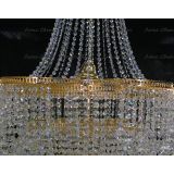 Люстра Лотос с подвесом диаметр 1000 мм высота1500 мм в Кирове