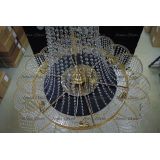 Люстра Лотос с подвесом диаметр 1000 мм высота1500 мм в Кирове