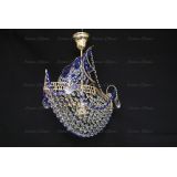 Люстра Корвет 1 ламповый синий в Кирове