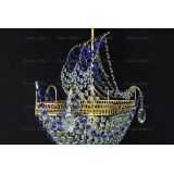 Люстра Корвет 1 ламповый синий в Кирове