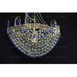 Люстра Корвет 1 ламповый синий в Кирове