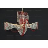 Люстра Летучий Голландец красный в Кирове