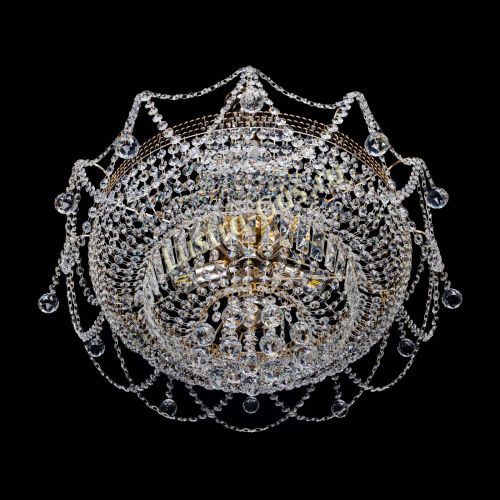 Люстра Агата большая в Кирове Гусь Хрустальный