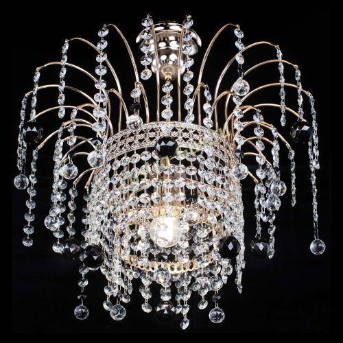 Люстра Агата Венеция №1 черная в Кирове Гусь Хрустальный