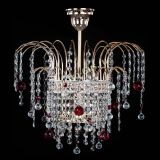 Люстра Агата Венеция №1 красная в Кирове