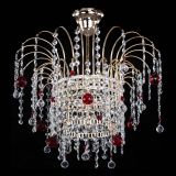 Люстра Агата Венеция №1 красная в Кирове