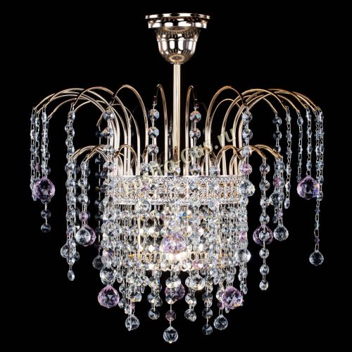 Люстра Агата Венеция №1 розовая в Кирове Гусь Хрустальный