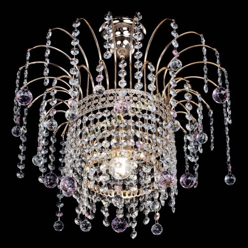 Люстра Агата Венеция №1 розовая в Кирове Гусь Хрустальный