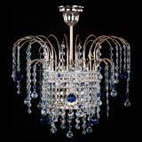 Люстра Агата Венеция №1 синяя в Кирове