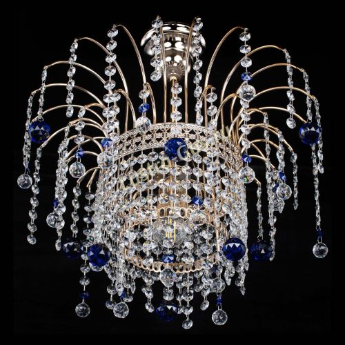 Люстра Агата Венеция №1 синяя в Кирове Гусь Хрустальный