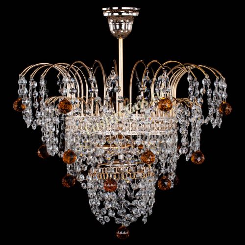 Люстра Агата Венеция №2 - 3 лампы чайная в Кирове Гусь Хрустальный