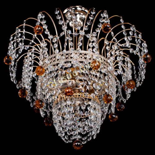 Люстра Агата Венеция №2 - 3 лампы чайная в Кирове Гусь Хрустальный