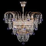 Люстра Агата Венеция №2 - 3 лампы фиолетовая в Кирове