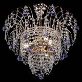 Люстра Агата Венеция №2 - 3 лампы фиолетовая в Кирове