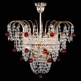 Люстра Агата Венеция №2 - 3 лампы красная в Кирове