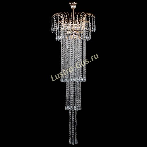 Люстра Агата Венеция №3 длинная в Кирове Гусь Хрустальный