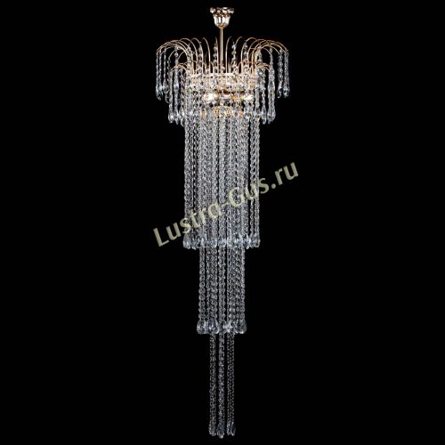 Люстра Агата Венеция №3 длинная в Кирове Гусь Хрустальный