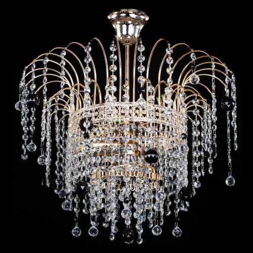 Люстра Агата Венеция №3 черная в Кирове Гусь Хрустальный